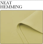 NICETOWN Blackout Curtains for Bedroom, Paler Yellow, 1 Pair, 62 by 63-inch - Image 6