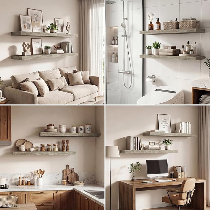 Dreamland 55 Inches Floating Shelves - Image 7