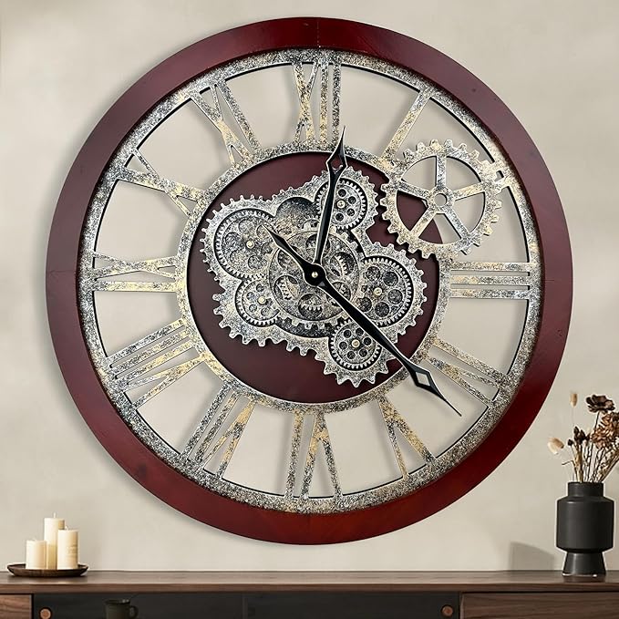 HOIBAI Large Wall Clock, Wall Clocks by HOIBAI