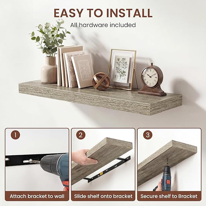 Dreamland 48 Inches Floating Shelves - Image 5