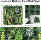 4 Pack 20"x20"Grass Wall Panels-Artificial Boxwood Panels - Image 2