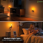 L LOHAS LED Flameless Candle Night Light, 2 Pack Night Lights Plug into Wall - Image 5