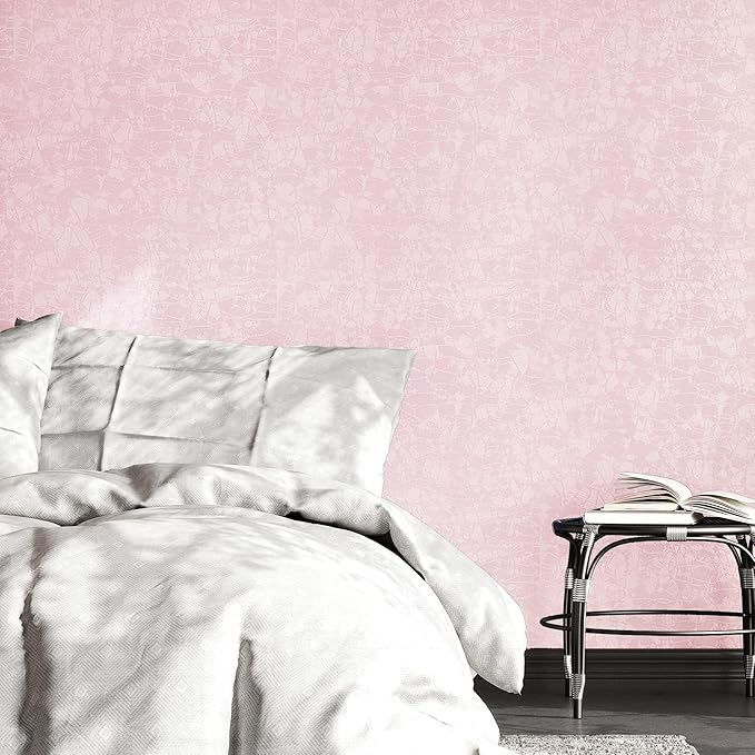 Abyssaly Pink Peel and Stick Wallpaper - Image 8
