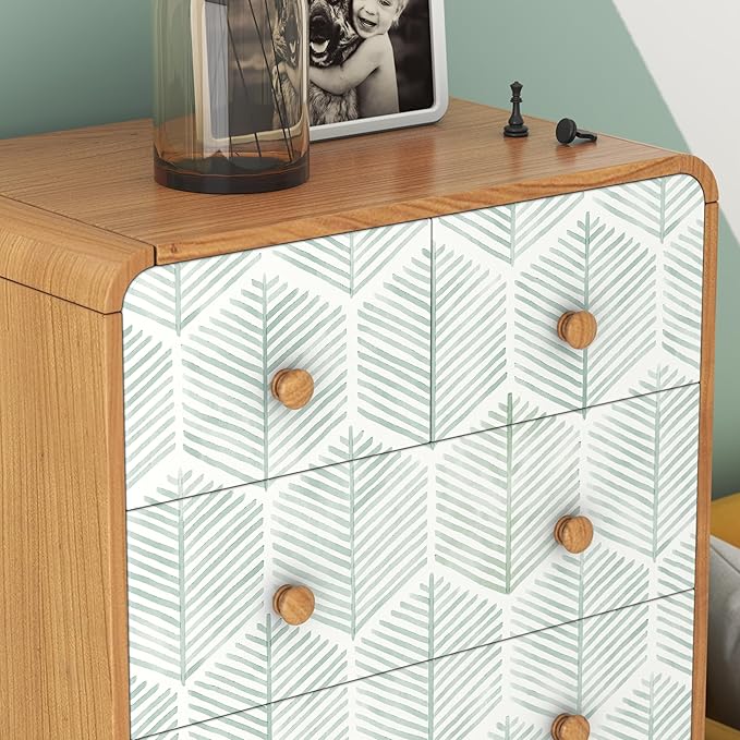 Modern Peel and Stick Wallpaper 17.3''×197'' Geometric Wallpaper Boho Contact - Image 7