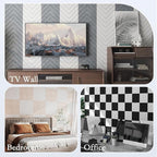 12Pack Acoustic Wall Panels, Self-Adhesive Sound Proof Foam Panels - Image 8