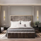 Battery Operated Modern Wall Sconces, Dimmable Wireless Wall Light Set of Two - Image 9