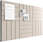 Bumusty Large Cork Board Alternative-36 x 24" Felt Bulletin Board Tiles by BUMUSTY