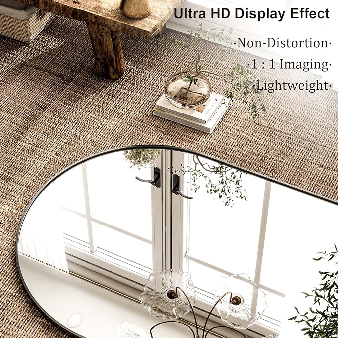 HARRITPURE 76"x46"Full Length Mirror - Image 4