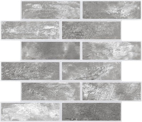16-Pack 3D Faux Brick Acoustic Wall Panels, 11.8" x 11.8" PET Soundproof & by premiumqualitypeelandsticktile