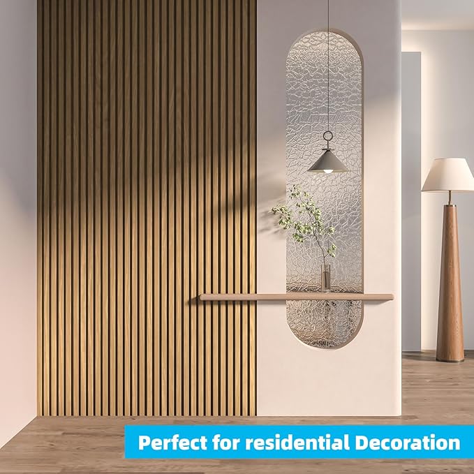 Art3d 6-Piece Wood Slat Panels for Stylish Interior Decor and Ceiling Decoration - Image 9