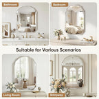 Suidia Bathroom Mirror, Frameless Bathroom Mirror - Image 7