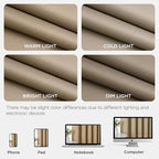 Joydeco Blackout Door Curtain for Doorway Privacy 78 Inches Long, Grommet - Image 8