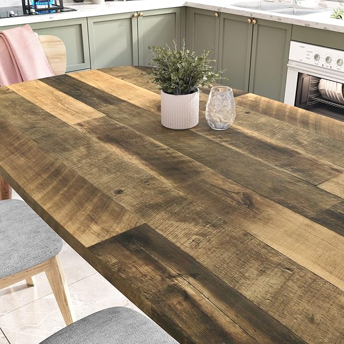 WESTICK 36" x 120" Large Wood Conatct Paper Self Adhesive Counter Top Vinyl - Image 2