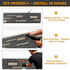 ROOMTEC 6-Packs Faux Stone Wall Covering Panels - Image 4