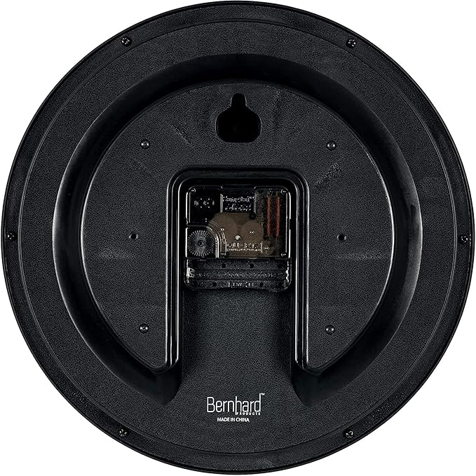 Bernhard Products Navy Wall Clock Silent Non Ticking - Image 6