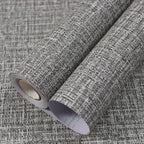 WADILE Grasscloth Peel and Stick Wallpaper 15.7in x 196.8in, Textured Contact by WADILE