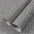 WADILE Grasscloth Peel and Stick Wallpaper 23.6in x 236in, Textured Contact by WADILE