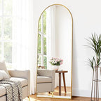 Suidia 56"x15" Arched Full Length Mirror by SuidiaMirror