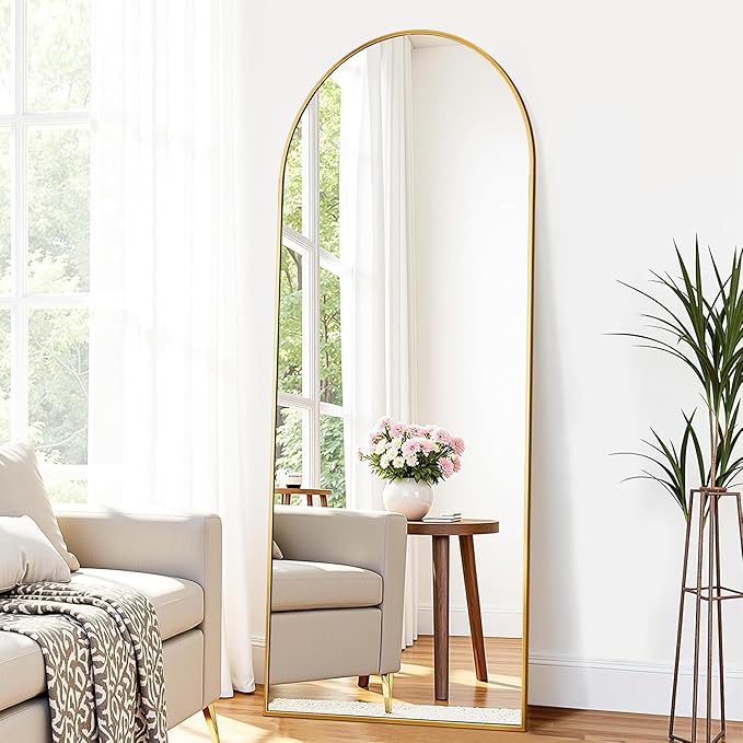 Suidia 56"x15" Arched Full Length Mirror by SuidiaMirror