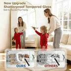 DMWOODFL 71"x26" Arched Full-Length Mirror - Image 4