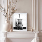 Poster Master Funny Teddy Bear Print - Image 5
