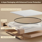 Antok 20 Inch Round Mirror for Wall, Round Bathroom Mirror, Circle Wall Mirrors - Image 6