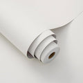 24"x393" White Grasscloth Peel and Stick Fabric Textured Contact Paper Linen by LVSHI