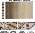 Peel and Stick Wood Slat Wallpaper - Image 2