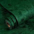 YENHOME Emerald Green Wallpaper Stick and Peel 17.7"X200" Green Peel and Stick by Yenhome
