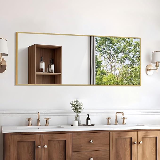 Simple Deluxe Full Length Mirror, - Image 4