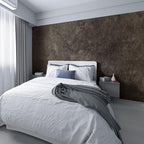 3yecao 31"×157" Big Roll Wide Thick Dark Brown Tan Grey Concrete Wallpaper Peel by 3YECAO