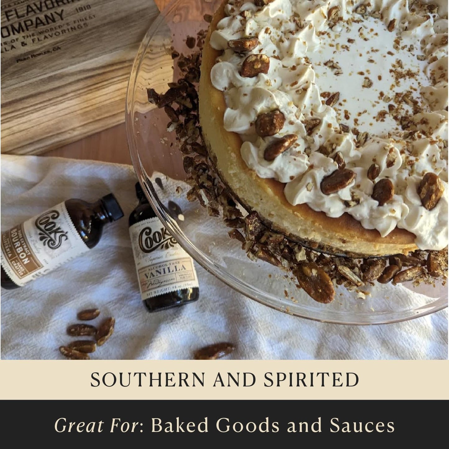 Cook's Bourbon Extract 8 oz