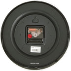 Bulova Winston Wall Clock C4844 | 10" Diameter | Metal Design - Image 3