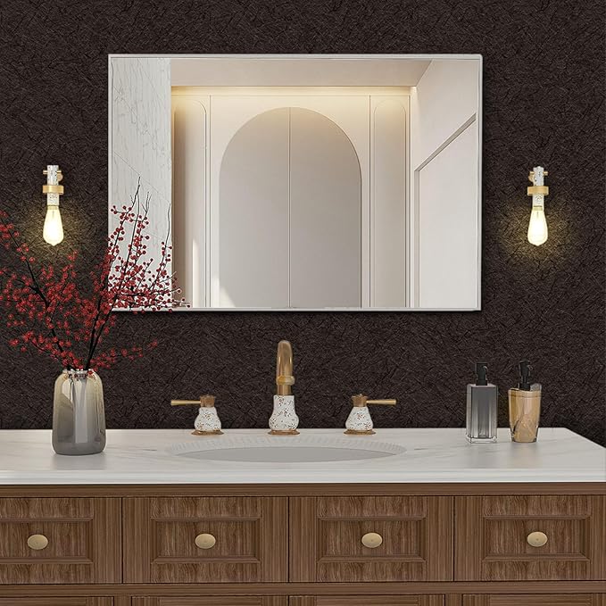 Brown Peel and Stick Self Adhesive Wallpaper - Image 6