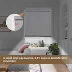 SUNOFF No Drill Tools Cordless Blackout Roller Shades Blinds - Image 7