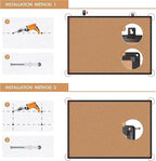 Cork Board Bulletin Board 24 x 18, Office Board - Image 7