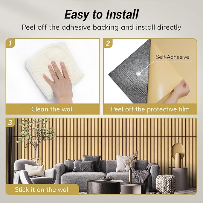 TONOR 8 Pack Large Acoustic Panels, 47.2" X 23.6" X 0.35" Acoustical Wall Panel - Image 5