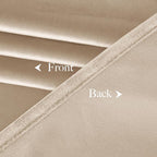 NICETOWN Beige Velvet Curtains Long Drapes, Living Room Office Luxury Bedroom - Image 8