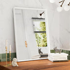 36x30 Inch White Bathroom Mirrors - Image 5