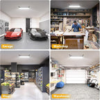 Onforu 1Pack LED Shop Lights, 100W 14000lm Plug in Ultra Bright LED Work Lights - Image 8