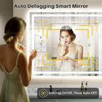 Briivue 66x40 Inch LED Bathroom Mirror - Image 5