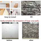 20PCS 3D Wall Panels Peel and Stick Foam 3D Brick Wallpaper Peel and Stick - Image 6