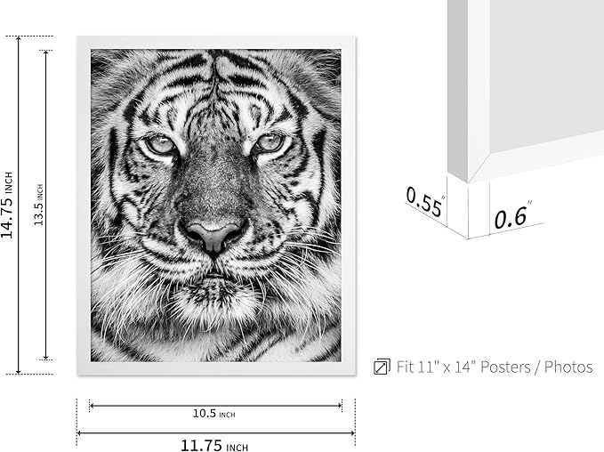Poster Master Vintage Tiger Face Print - Image 3