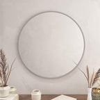 HBCY Creations Medium Round Mirror, Living Room and More, Modern Minimalist - Image 2