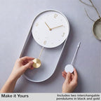 Driini Modern Pendulum Wall Clock - Image 2