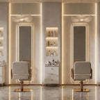 Full Length Mirror with LED Lights, Free Standing Floor Mirrors, Lighted Full - Image 8
