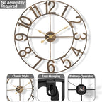 Sorbus Large Wall Clock for Living Room Decor - Image 6