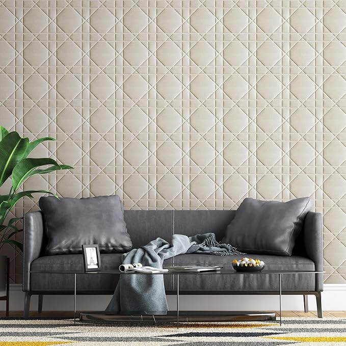 Velvet 3D wall Panels for Interior wall Decor Peel and Stick, Soundproof - Image 2