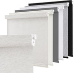 SUNOFF No Drill Tools Cordless Blackout Roller Shades Blinds by SUNOFF