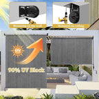 Shade&Beyond Outdoor Roller Shades - Image 4
